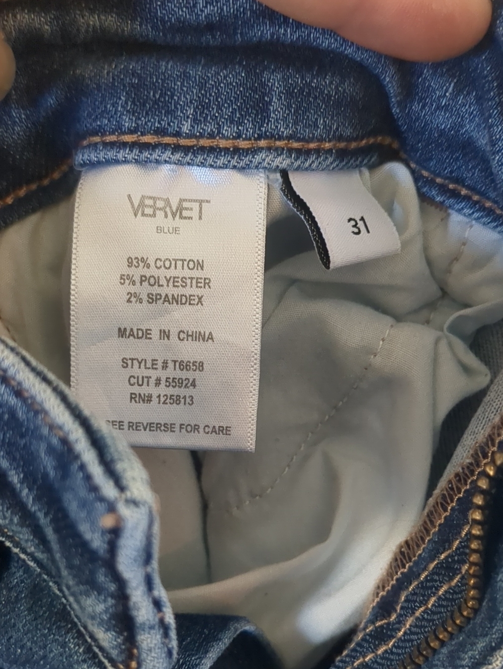 Vervet High Rise Flare Jeans - Picture 7 of 15